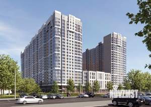 1-к квартира, строящийся дом, 47м2, 22/23 этаж